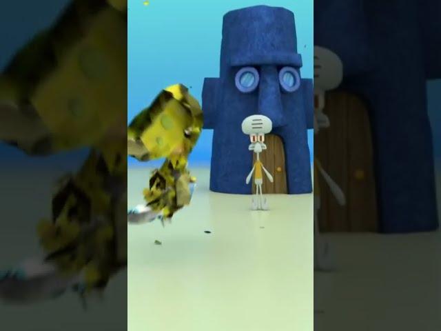 Squidward is very concerned for SpongeBob  #shorts