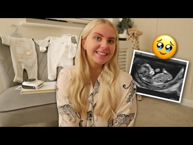 FIRST TRIMESTER VLOG | 7 - 14 weeks symptoms, bleeding & our first scan!