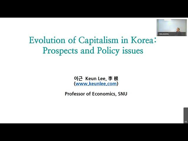 Catch-up and Convergence in Korean capitalism