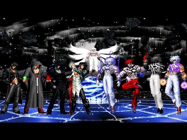 [KOF Mugen] Iori Yagami FEN Team VS. Lumiel Team