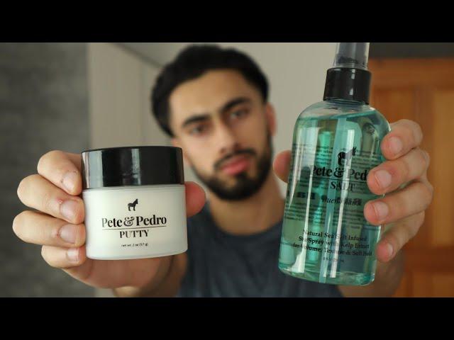 Pete & Pedro Putty + Sea Salt Spray (Honest Review)