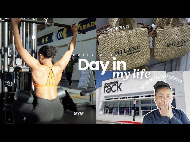 SPEND THE DAY WITH ME! shopping, working out + mini life update!