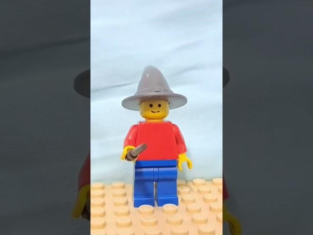 LEGO STOP MOTION: lego man trys to be a wizard/wich