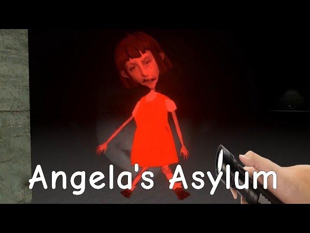 Angela's Asylum Full game & Ending Playthrough Gameplay