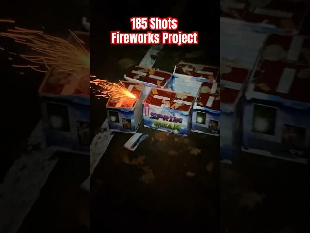 Big Effects 5x 37s Spring Break Vuurwerk Project #fireworks #feuerwerk #pyro