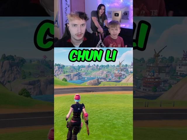 KID WANTS CHUN LI  (fortnite)