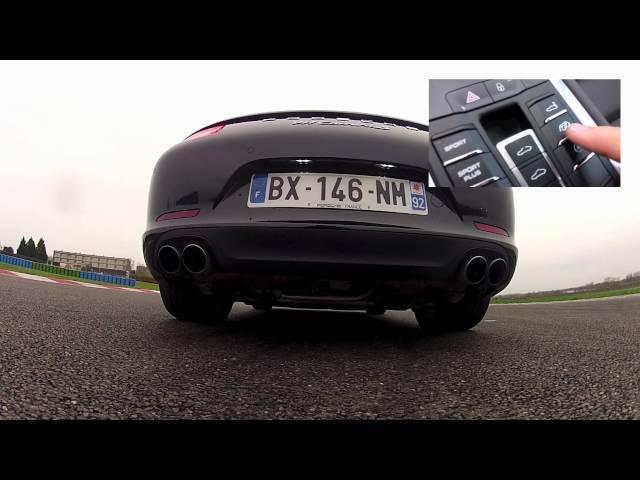 Porsche 911 (991) Carrera S sport exhaust sound (Motorsport)