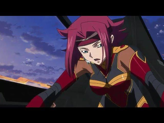 Kallen defeats her enemy