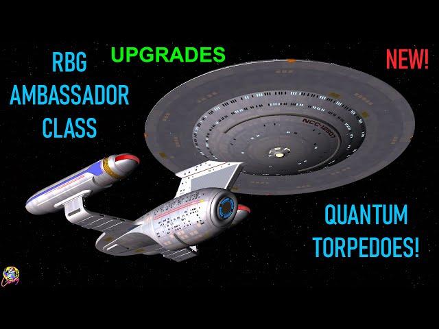 NEW RBG Ambassador Class VS USS Defiant & USS Lakota - Both Ways - Star Trek Starship Battles