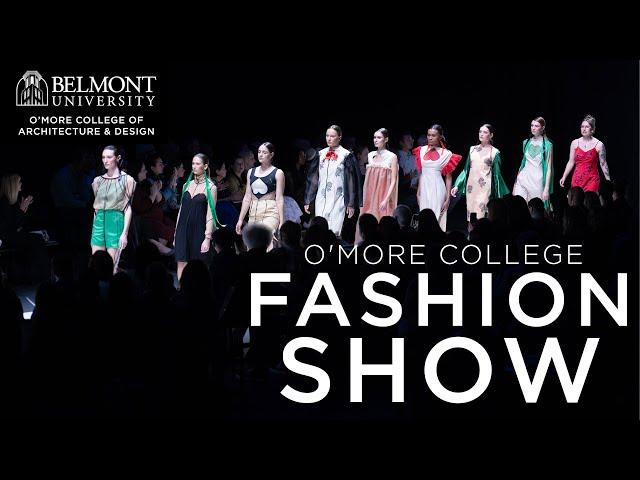 O'More College of Architecture & Design: Full Fashion Show 2023