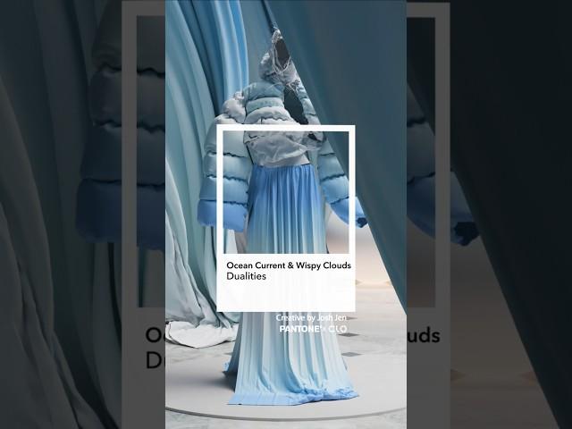 Ocean Current & Wispy Clouds by @novus.amor | CLO x Pantone