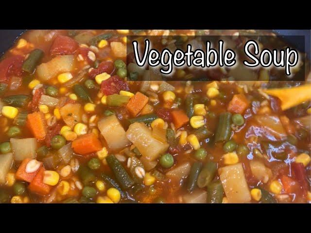 Vegetable Soup | Easy Vegetable Soup