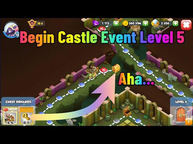 Begin Castle Event Level 5 Amaterasu and Hathor Dragon | Divine Event | Dragon Mania Legends