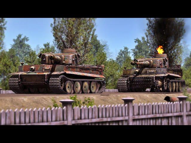 TIGER TANKS ambushed at Elst - September 1944 | Gates of Hell