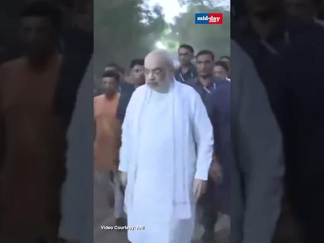 Ahmedabad Plane Crash: Home Minister Amit Shah reaches Air India crash site #shorts