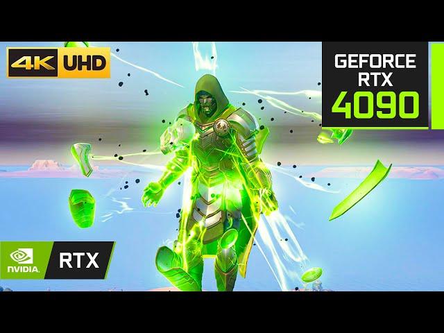 Fortnite VICTORY VON DOOM BOSS GAMEPLAY on RTX 4090...  ( 4K Ultra Graphics RTX ON )