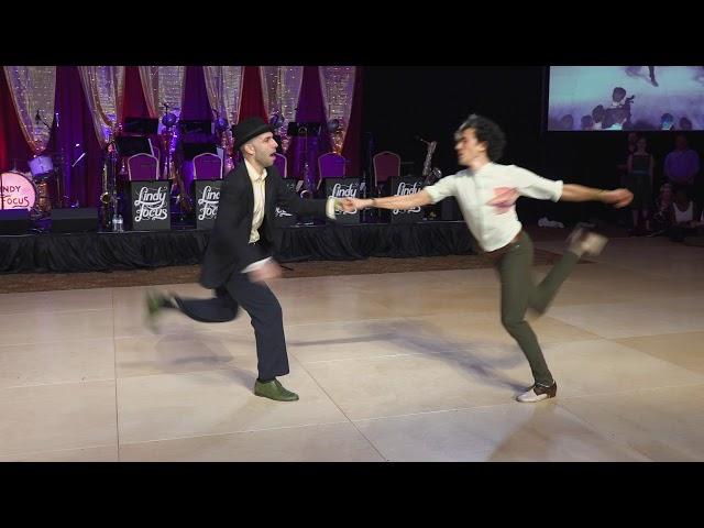 Lindy Focus XVIII: Lindy Hop Pro/Am Couples Finals - Caleb & Nathan