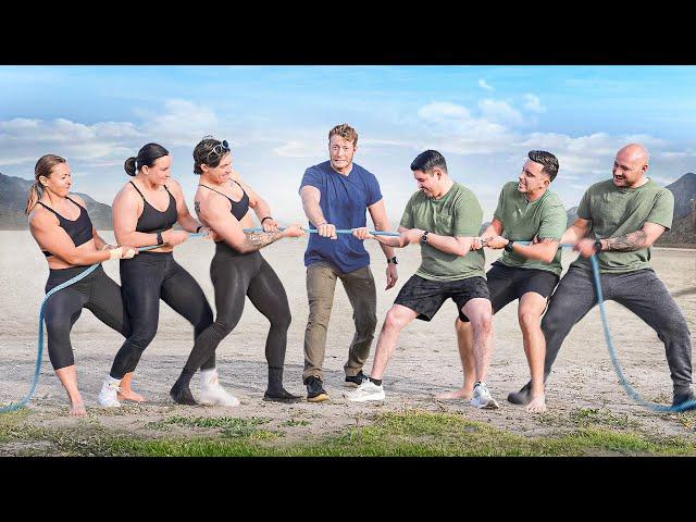 Fit Chicks vs Average Joes | WHO'S STRONGER?