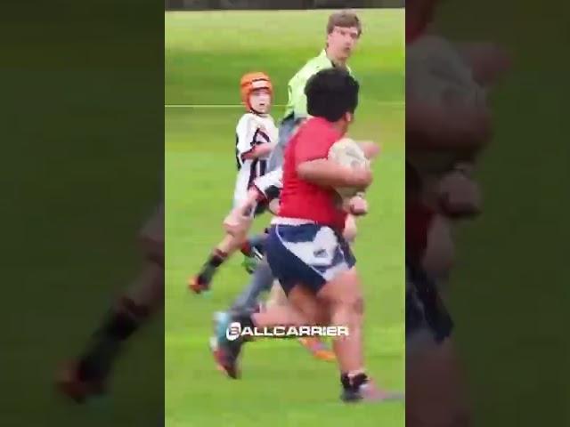 This Kid Destroyed A Whole Team  - Rugby #shorts