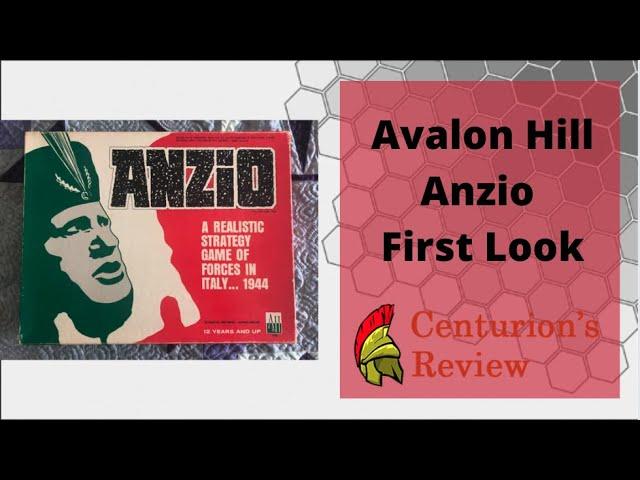 Avalon Hill Anzio First Look