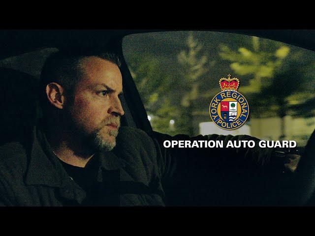 Ride Along with Officers on Operation Auto Guard