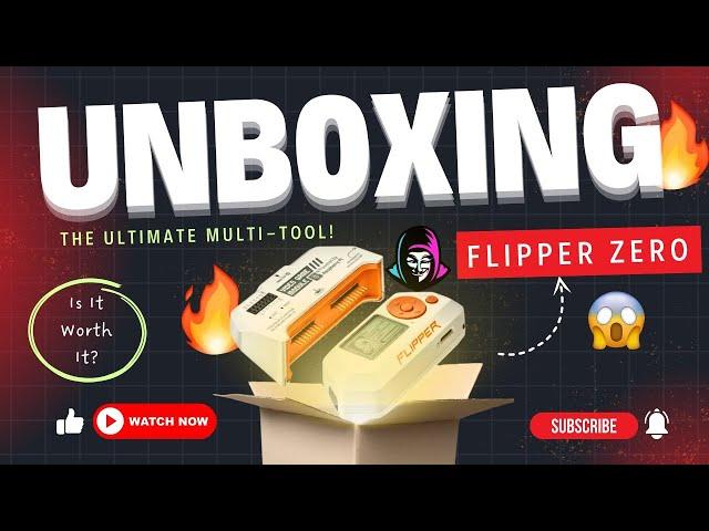 Unboxing the Flipper Zero – The Ultimate Multi-Tool ! | #cyberyaan #youtube #unboxing