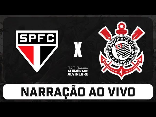 São Paulo x Corinthians - Brasileirão 2024 - Rádio Alambrado Alvinegro #58