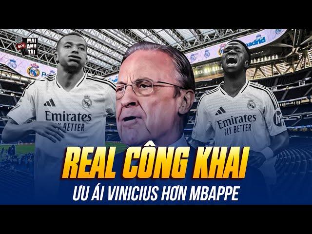 REAL CÔNG KHAI ƯU ÁI VINICIUS HƠN MBAPPE: NINJA RÙA PHẢI ĐÁ TRUNG PHONG HOẶC NGỒI DỰ BỊ!