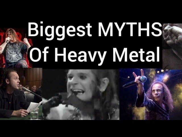 Biggest MYTHS Of Heavy Metal