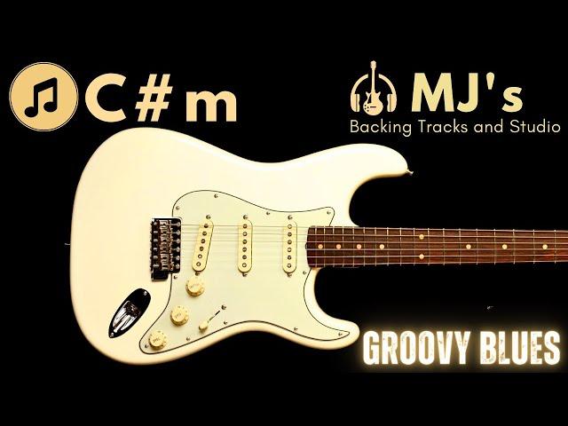 Groovy Blues in C#m | 95 bpm | Guitar Backing Track