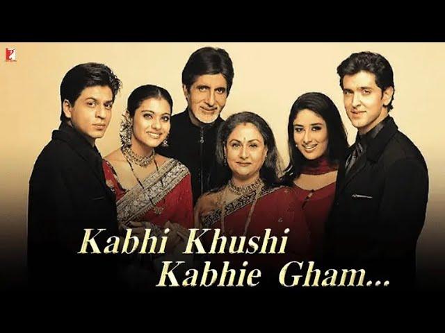 Kabhi Khushi Kabhie Gham (2001) Full Movie HD | Shahrukh Khan | Amitabh Bachan | Kajol