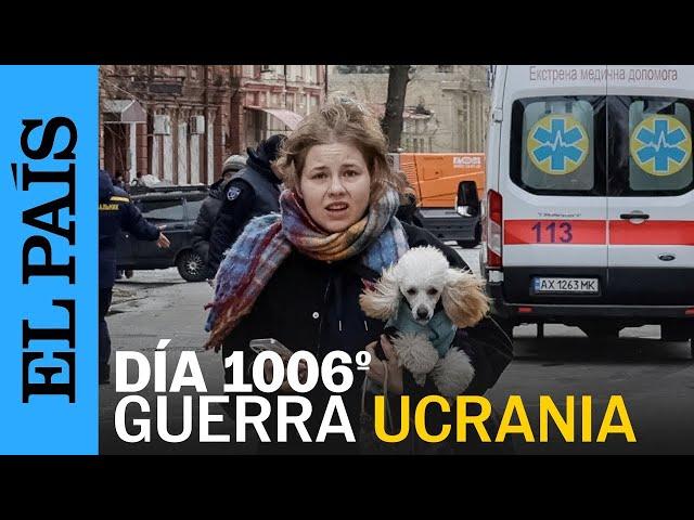 GUERRA UCRANIA | Rusia lanza misiles contra Odesa, Járkov y Zaporiyia | EL PAÍS