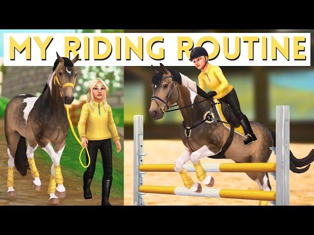 My Riding Routine for Jumping! | Star Stable Realistic Roleplay