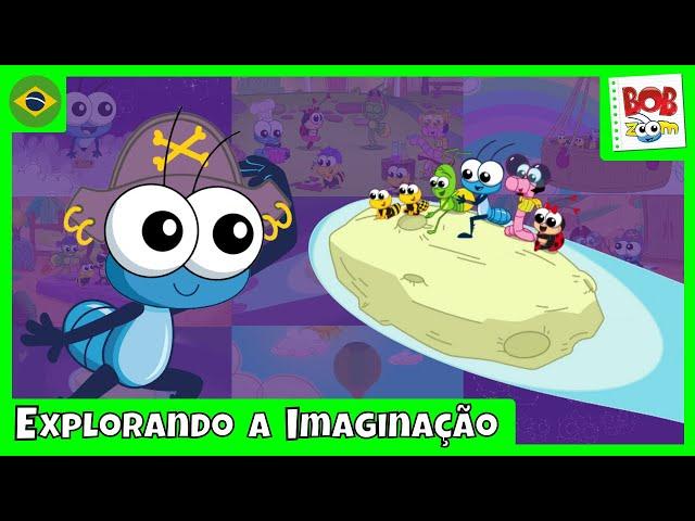 Explorando a Imaginação | Bob Zoom | Vídeo Infantil Musical Oficial @BobZoom