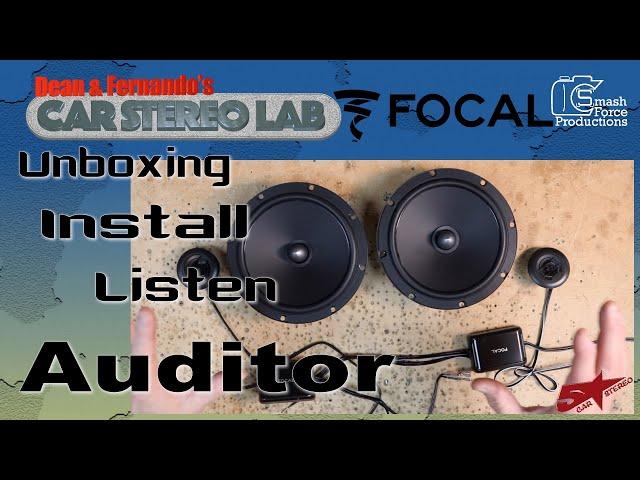 A full budget Focal Auditor car stereo goes in to the Ford Escape Lab