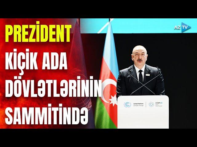 İnkişaf etməkdə olan kiçik ada dövlətlərinin Sammiti keçirilib: Prezident tədbirdə çıxış edib