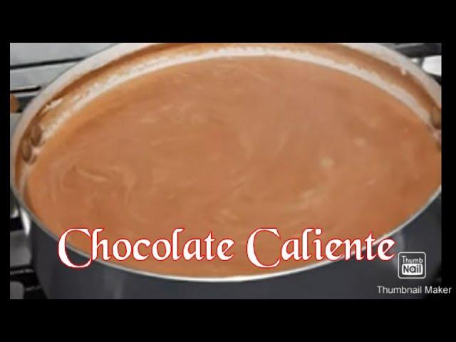 CHOCOLATE CALIENTE  FÁCIL DE PREPARAR SABOR PERUANO
