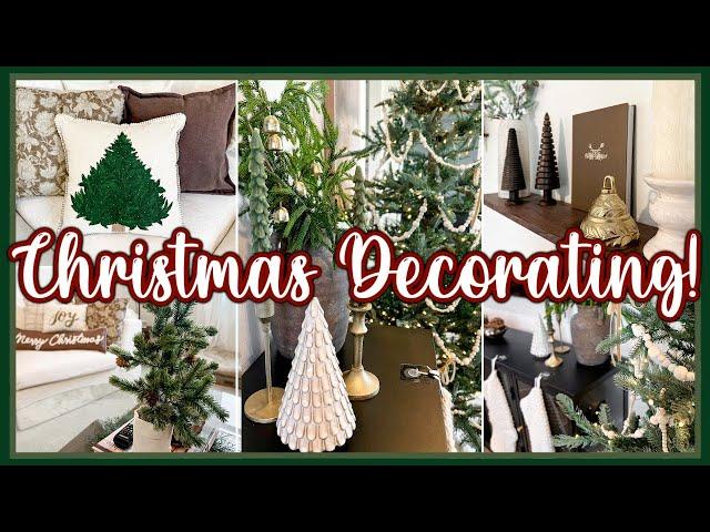 COZY CHRISTMAS DECORATING  Get YOUR HOME Ready For The Holidays! | Throwback Christmas Decor Ideas