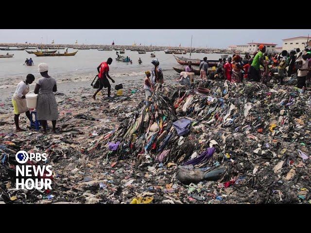 Ghana becomes dumping ground for the world's unwanted used clothes