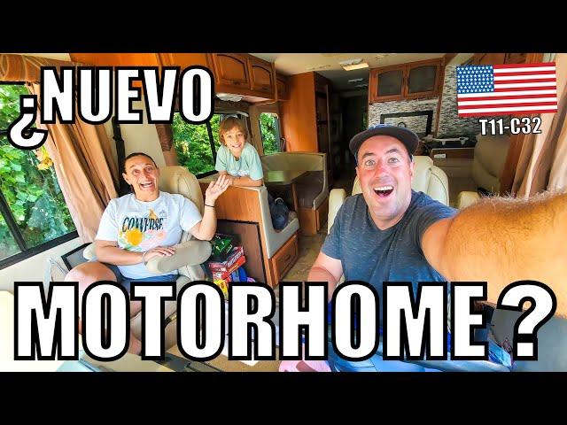  Así es el NUEVO MOTORHOME  con el que CONTINUAMOS el VIAJE por Estados Unidos  Familia Viajera