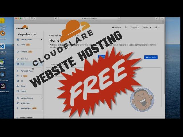 Free website hosting with Cloudflare, in under 4min