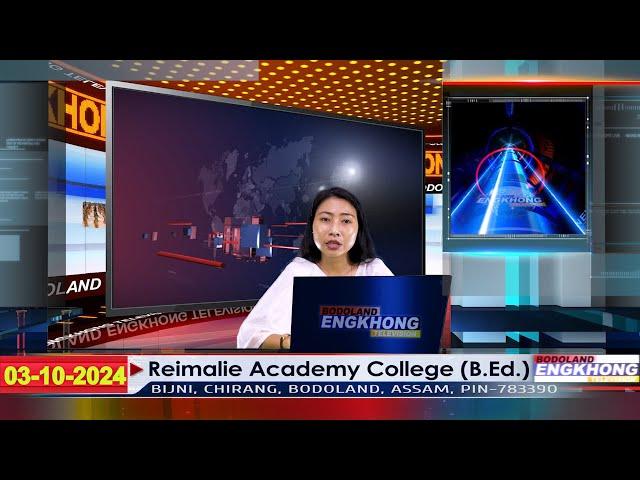 Morning Bodo News | Bodoland Engkhong Television | 03-10-2024