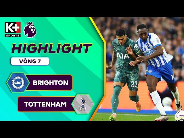 BRIGHTON - TOTTENHAM | CUỘC LỘI NGƯỢC DÒNG CẢM XÚC, VỠ ÒA TRÊN SÂN AMEX | NGOẠI HẠNG ANH 24/25