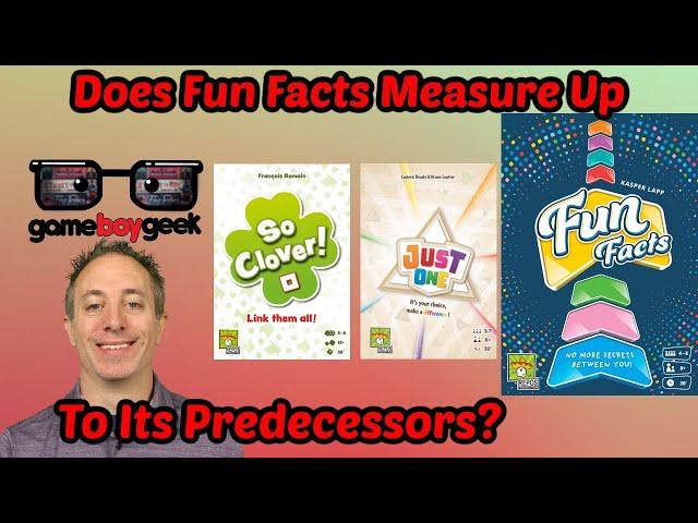 Fun Facts Review: Does it Measure Up to Its Predecessors?