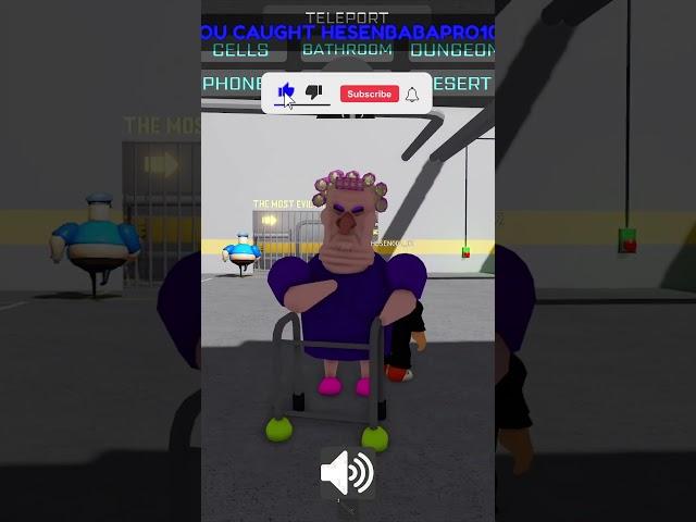 BARRY'S PRISON RUN in ROBLOX! #roblox #obby #barry