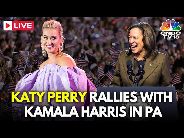 LIVE: Katy Perry Joins Kamala Harris in Battleground Pennsylvania Rally | Andra Day, D-Nice | N18G