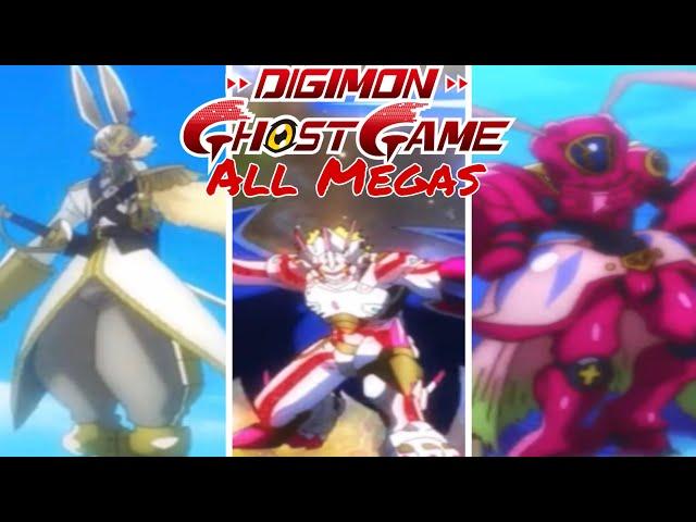 Digimon Ghost Game: All Megas