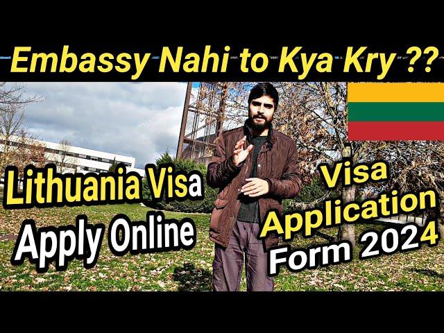 Lithuania Visa From Pakistan | Jobs in Lithuania | Lithuania Online Visa Application | Lithuania