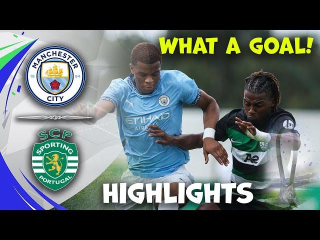 Man City u19 vs Sporting u19 | UEFA Youth League | Highlights 05-11-2024