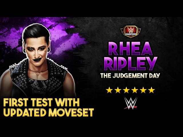 Rhea Ripley “The Judgement Day” 6-Star Gold | WWE Champions Scopely